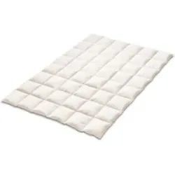 Kauffmann Daunen Mono-Steppbett   ¦ weiß ¦ Maße (cm): B: 135 H: 5