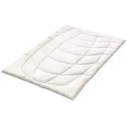 Kauffmann 4-Jahreszeiten Mono-Steppbett   ¦ weiß ¦ Maße (cm): B: 135 H: 5