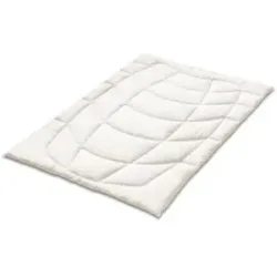 Kauffmann Sommer Leicht-Steppbett   ¦ weiß ¦ Maße (cm): B: 200 H: 5