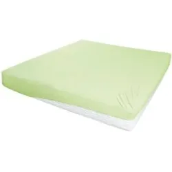 Höffner Jersey-Elasthan Boxspringbetttuch   ¦ grün ¦ Maße (cm): B: 100 H: 26
