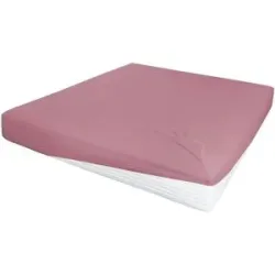 Höffner Jersey-Elastan Boxspringlaken   ¦ rot ¦ Maße (cm): B: 150 H: 28