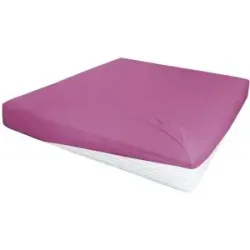 Höffner Jersey-Elastan Boxspringlaken   ¦ rosa/pink ¦ Maße (cm): B: 190 H: 28