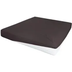 Höffner Jersey-Elastan Boxspringlaken   ¦ braun ¦ Maße (cm): B: 190 H: 28