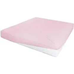 Höffner Jersey-Elastan Boxspringlaken   ¦ rosa/pink ¦ Maße (cm): B: 150 H: 28