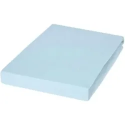 Janine Spannbetttuch   ¦ blau ¦ Maße (cm): B: 100 H: 35
