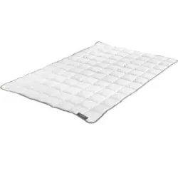 Höffner Steppbett Clean Cotton leicht   ¦ weiß ¦ Maße (cm): B: 155 H: 2