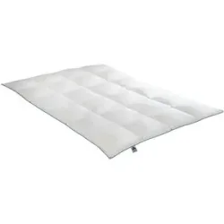 IRISETTE 4-Jahreszeiten-Daunendecke  Luna ¦ weiß ¦ Maße (cm): B: 155 H: 8