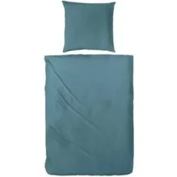 Höffner Mako-Satin Bettwäsche-Set   ¦ grün ¦ Maße (cm): B: 240 H: 1