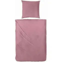 Höffner Satin Bettwäsche-Set   ¦ rot ¦ Maße (cm): B: 200 H: 1