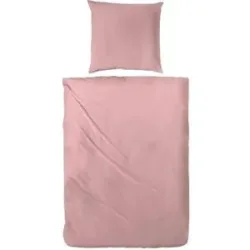 Höffner Baumwoll Bettwäsche-Set   ¦ rosa/pink ¦ Maße (cm): B: 155 H: 1