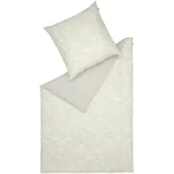 SCHÖNER WOHNEN Kollektion Satin Bettwäsche  Herbarium ¦ beige ¦ Maße (cm): B: