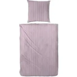 Höffner Renforcé Bettwäsche-Set   ¦ lila/violett ¦ Maße (cm): B: 135 H: 1