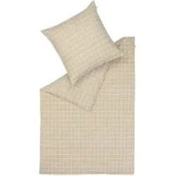 SCHÖNER WOHNEN Kollektion Bettwäsche-Set   ¦ beige ¦ Maße (cm): B: 135 H: 1
