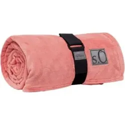 S. Oliver Kuscheldecke  Kuschelsoft ¦ rosa/pink ¦ Synthetik ¦ Maße (cm): B: 150