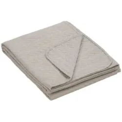 IBENA Tagesdecke  Nancy ¦ beige ¦ 100% Baumwolle ¦ Maße (cm): B: 140