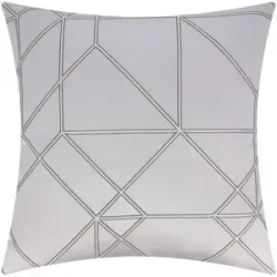 como Kissen  Geometrisch ¦ silber ¦ Maße (cm): B: 50