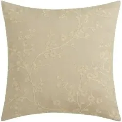 HOME STORY Kissen  Spring Blossom ¦ beige ¦ Maße (cm): B: 45