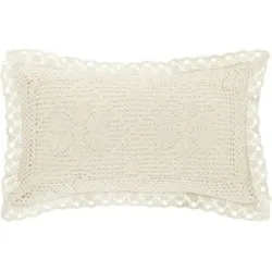 como Kissen  Weiß ¦ beige ¦ Maße (cm): B: 30
