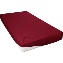 como Jersey-Spannbetttuch   ¦ rot ¦ Maße (cm): B: 180