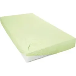 como Jersey-Spannbetttuch   ¦ grün ¦ Maße (cm): B: 90