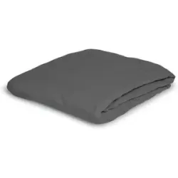 como Kuschel Jersey Spannbetttuch   ¦ grau ¦ Maße (cm): B: 100
