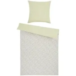 como Renforcé Wende-Bettwäsche  Ditsy Flower ¦ gelb ¦ Maße (cm): B: 135