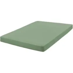 Como Green Bio-Mako-Jersey Spannbettuch   ¦ grün ¦ Maße (cm): B: 180