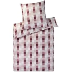 JOOP! Mako-Satin Bettwäsche  Mesh ¦ rosa/pink ¦ Maße (cm): B: 135