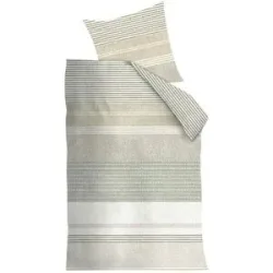 Beddinghouse Flanell Bettwäsche  Stitches ¦ gelb ¦ Maße (cm): B: 135