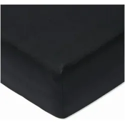 JOOP! Boxspringspannbetttuch Uni   ¦ schwarz ¦ Maße (cm): B: 100 H: 1