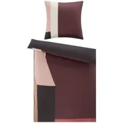 SCHÖNER WOHNEN Kollektion Satin Wende-Bettwäsche  Jolie ¦ rot ¦ Maße (cm): B: