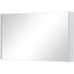 Höffner Spiegel 95 x 56 cm Juno ¦ silber ¦ Glas,Aluminium,Holzwerkstoff ¦ Maße (cm): B: