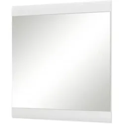 Höffner Spiegel  Riva ¦ weiß ¦ Holzwerkstoff ¦ Maße (cm): B: 84 H: 86 T: 2.0