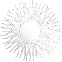 Höffner Spiegel Ø 120 cm Tabea ¦ verspiegelt ¦ Glas,Aluminium ¦ Maße (cm): T: 2.2  Ø: