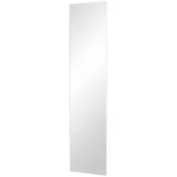 Höffner Spiegel 42 x 170 cm Fino ¦ weiß ¦ Glas,Aluminium,Holzwerkstoff ¦ Maße (cm): B: