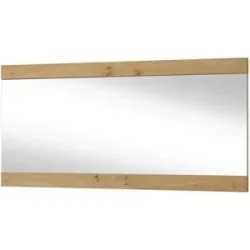 Woodford Spiegel 125 x 59 cm Lina ¦ holzfarben ¦ Glas,Aluminium,Holzwerkstoff ¦
