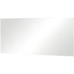 Höffner Spiegel 150 x 66 cm Stella ¦ verspiegelt ¦ Glas,Aluminium,Kunststoff ¦ Maße