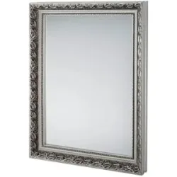 Höffner Spiegel  Serle ¦ silber ¦ Glas,Aluminium,Holzwerkstoff ¦ Maße (cm): B: 55 H: 70