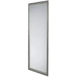 Höffner Spiegel  Serle ¦ silber ¦ Glas,Aluminium,Holzwerkstoff ¦ Maße (cm): B: 50 H: 150
