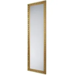 Höffner Spiegel  Serle ¦ gold ¦ Glas,Aluminium,Holzwerkstoff ¦ Maße (cm): B: 50 H: 150