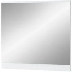 Höffner Spiegel  Vitreo Neo ¦ weiß ¦ Holzwerkstoff,Glas ¦ Maße (cm): B: 90 H: 86 T: 2.0