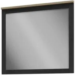 Höffner Spiegel  Toneo ¦ schwarz ¦ Holzwerkstoff ¦ Maße (cm): B: 86,4 H: 76 T: 3.2