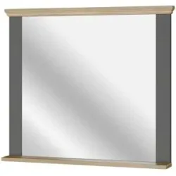 Höffner Spiegel  Countryside ¦ grau ¦ Holzwerkstoff,Glas ¦ Maße (cm): B: 98,9 H: 86,7 T: