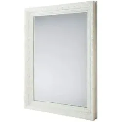 Höffner Spiegel 55 x 70 cm Tanja ¦ weiß ¦ Massivholz ¦ Maße (cm): B: 55 H: 70 T: 3.5