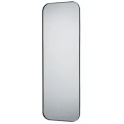 Höffner Spiegel 50 x 150 cm Britney ¦ silber ¦ Metall,Aluminium,Glas ¦ Maße (cm): B: 2,8
