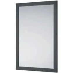 Höffner Spiegel 48 x 68 cm Kim ¦ grau ¦ Holzwerkstoff ¦ Maße (cm): B: 1,6 H: 68