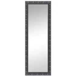 Höffner Spiegel 50 x 150 cm Tanja ¦ schwarz ¦ Massivholz ¦ Maße (cm): B: 3 H: 150