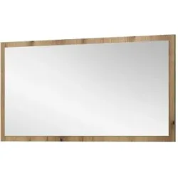 Höffner Spiegel   ¦ holzfarben ¦ Holzwerkstoff ¦ Maße (cm): B: 106 H: 55