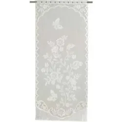 Höffner Türvorhang   ¦ weiß ¦ Synthetik ¦ Maße (cm): B: 160 H: 30