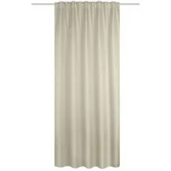 HOMEbasics Verdunklungsschal   ¦ beige ¦ Maße (cm): B: 135